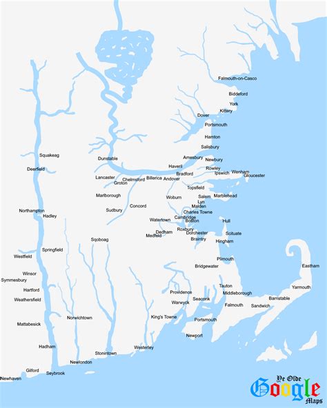 See more ideas about map, historical maps, england map. A Google Map of New England in 1677 (1200 x 1500) : MapPorn