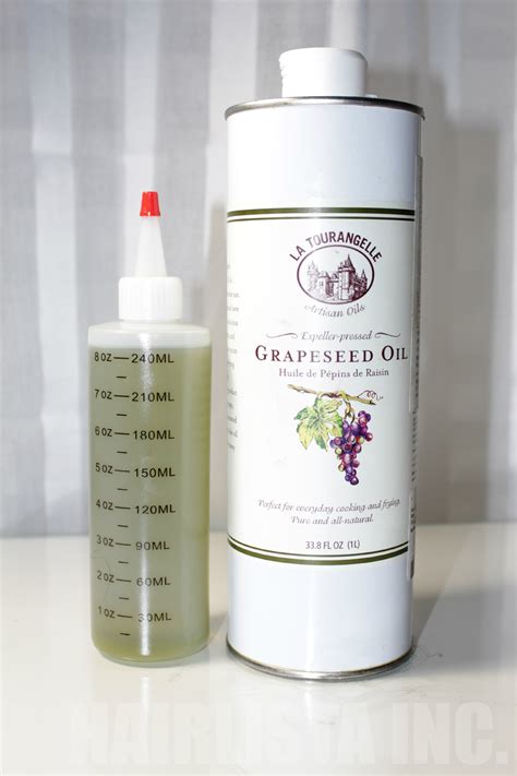 The lightest of oils and virtually odorless. Grapeseed Oil - Hairlicious Inc.