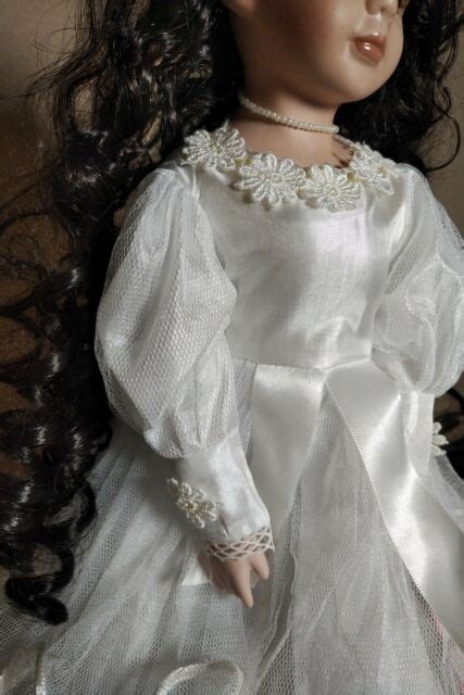 Jmisa Collection Porcelain Doll 22 With Box And Coa Limited Edition