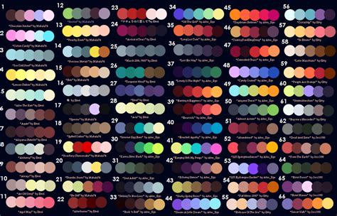 Color Palette Challenge By Justanotheraotfan On Deviantart