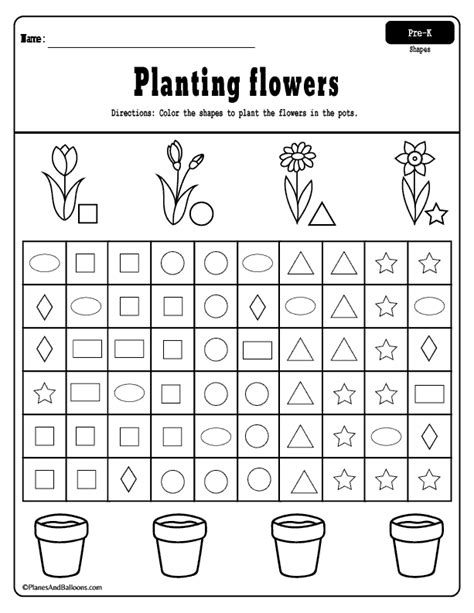 Spring Worksheets For Preschool Age 3 4 Free Printable Pdf Spring