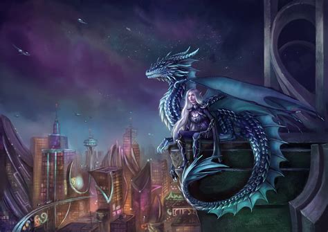 Download Fantasy Dragon Hd Wallpaper By X Celebril X