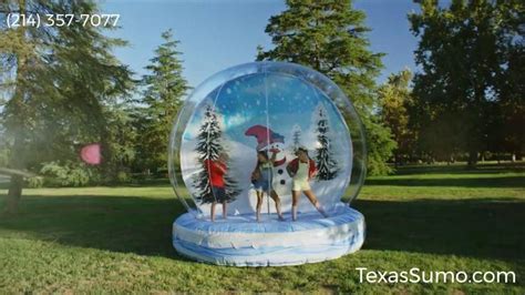 Human Snow Globe Rental Reserve Now For The Holidays Dallas Tx Video Video Snow