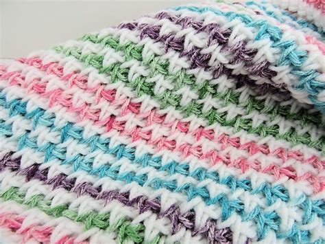 Marshmallow Twist Baby Blanket Tunisian Crochet Patterns Crochet