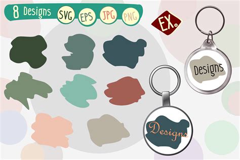 Simple Keychain Design Graphic By Kiangdigiart · Creative Fabrica