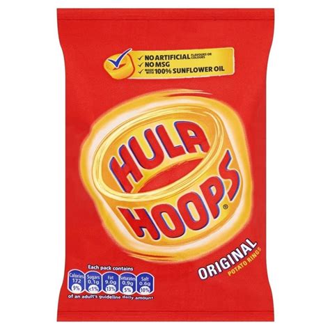Kp Hula Hoops Original 34g Pack Of 6 Uk Grocery