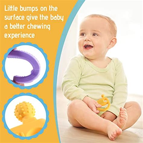 Teething Toys For Babies 0 6 Monthsfreezer Bpa Free Baby Teething Toys