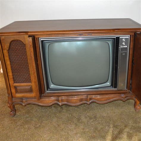 Circa 1960's RCA Victor Television Console Cabinet | EBTH