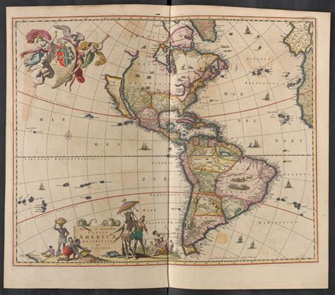 Maps of the Americas, c. 1687 - The British Library