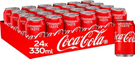 Coca Cola Coke Soft Drink Can 330ml Ref A00768 Pack 24 Amazones