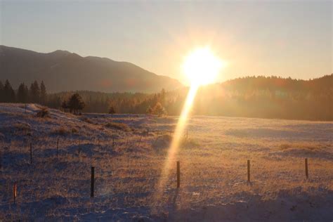 Chilly Sunrise Near Eureka Mt Riley Gravelle Flickr