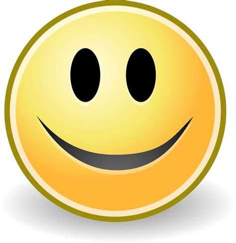 Free Vector Graphic Smile Smiley Happy Yellow Face Free Image On