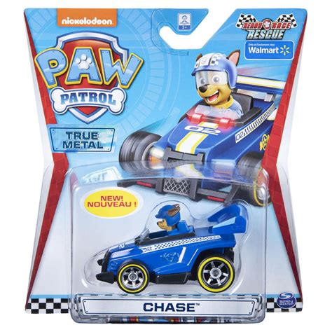Paw Patrol True Metal Ready Race Rescue Chase Collectible Die Cast Vehicle 155 Scale