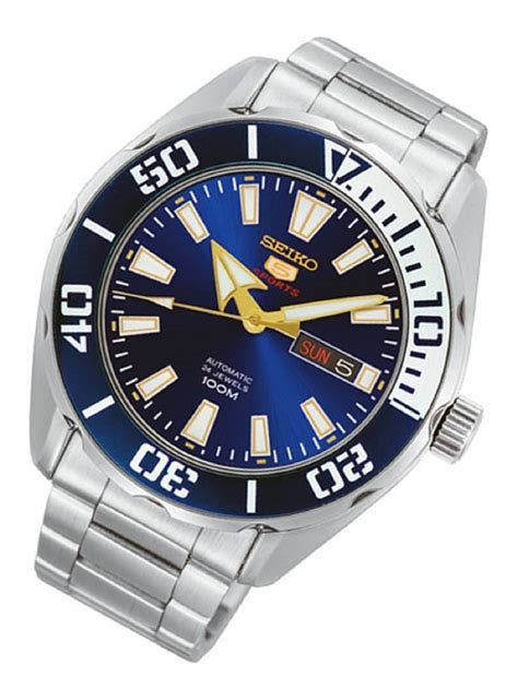 Ronald pickup, best known for his role in the best exotic marigold hotel films and the crown, died on wednesday. SEIKO 5 Sports SRPC51 SRPC51K1 Automatic Blue Dial Stainless Steel Mens Watch | eBay