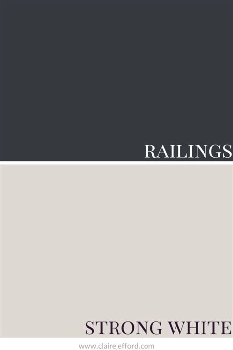 Farrow Ball Railings Colour Review By Claire Jefford