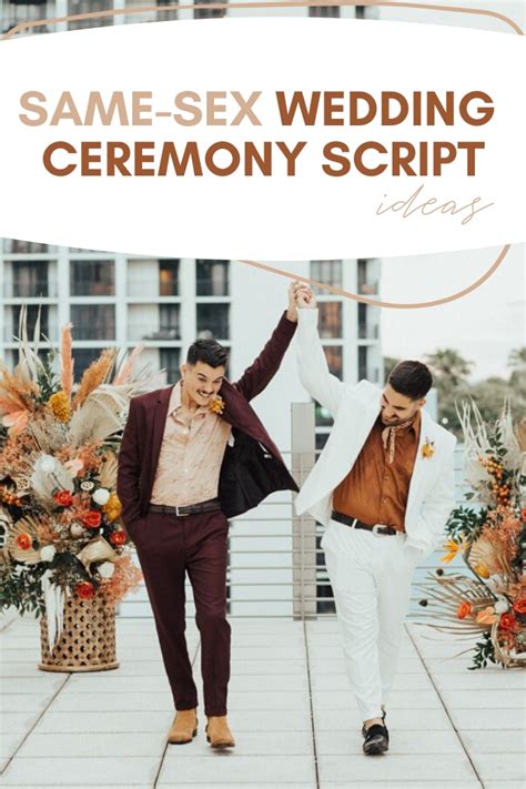 Same Sex Wedding Ceremony Script Ideas Junebug Weddings Free Download
