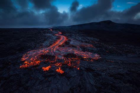 Molten Lava Nature Volcano Lava Hawaii Hd Wallpaper Wallpaper Flare