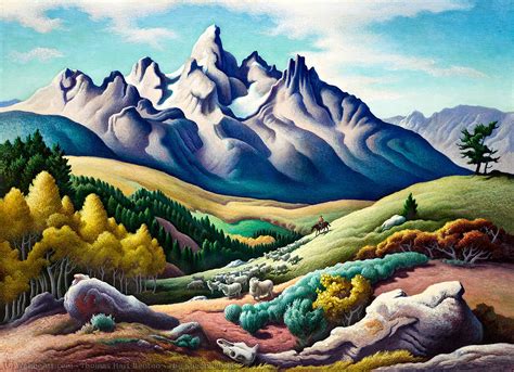 The Sheepherder By Thomas Hart Benton 1889 1975 United