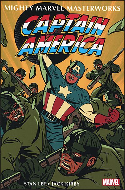 Mighty Marvel Masterworks Captain America Volume 1 Buds Art Books