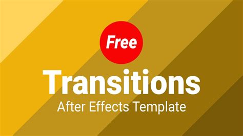 242+ Free After Effects Transition Templates - Download Free SVG Cut