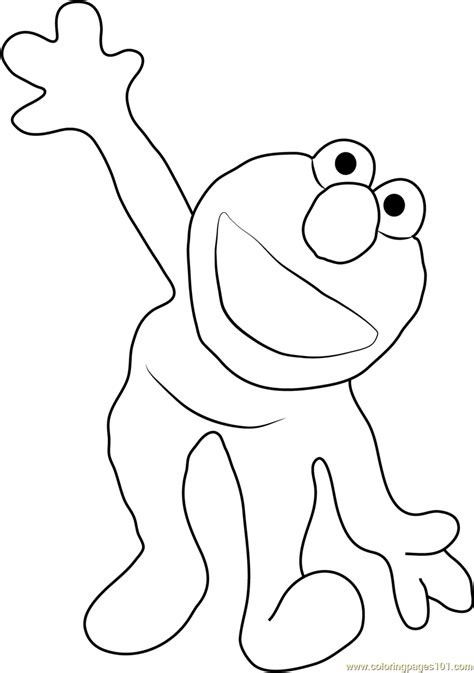 Elmo S World Coloring Pages