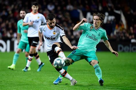 Valencia Vs Real Madrid Semifinales De La Supercopa De España 2020 Publinews