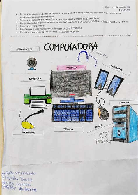 Laboratorio De Informática La Computadora Primero B