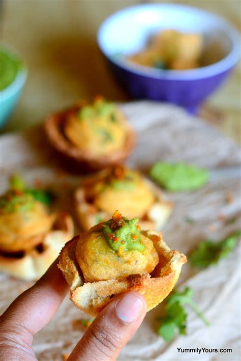 Kebabs are a great party food as they are easy to make, offer a variety of recipes, and can be held in your hand as you eat. MINI VADA PAV BITES - Yummily Yours'