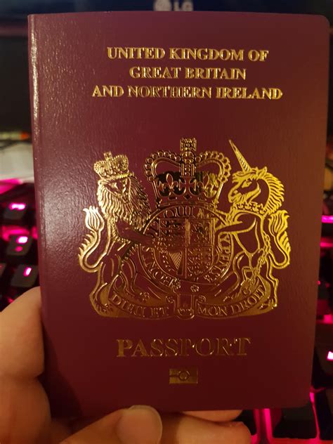 Finally Got My First British Passport Since Becoming A Citizen Today R Casualuk
