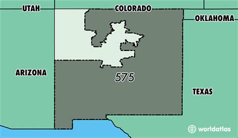 575 Area Code Map Where Is 575 Area Code In New Mexico Images And