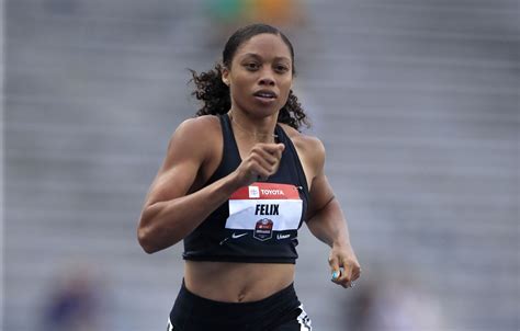 Allyson Felix Is Just Happy To Be At The Us Track And Field