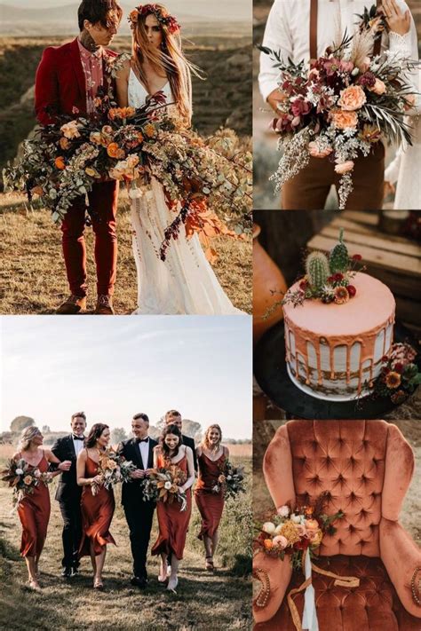 October Rustic Fall Wedding Colors Warehouse Of Ideas