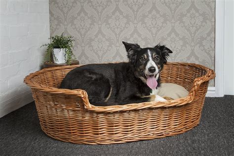 Wicker Dog Basket Beds Uk