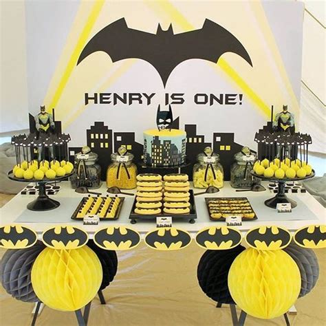 Now you need to recreate gotham city, which is easy with batman party supplies. 23 Incredible Batman Party Ideas - Pretty My Party