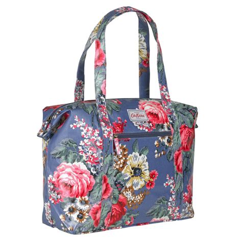 Cath Kidston Bloomsbury Bouquet Large Zipped Shoulder Bag 515689