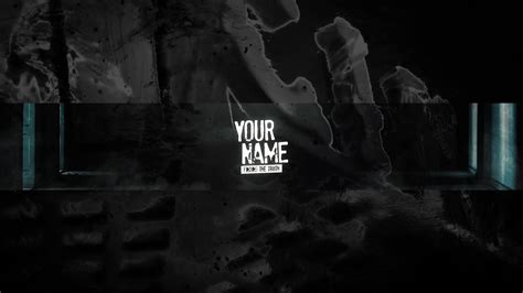 Free Mystery Youtube Banner Template 5ergiveaways