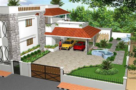 Exterior House Designs In India Outdoor Decorating Ideas