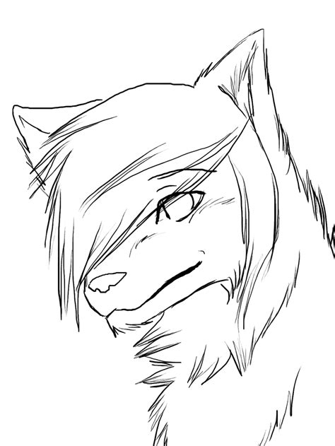 Omg I'm drawing this right away | Wolf drawing easy, Wolf drawing, Anime wolf drawing