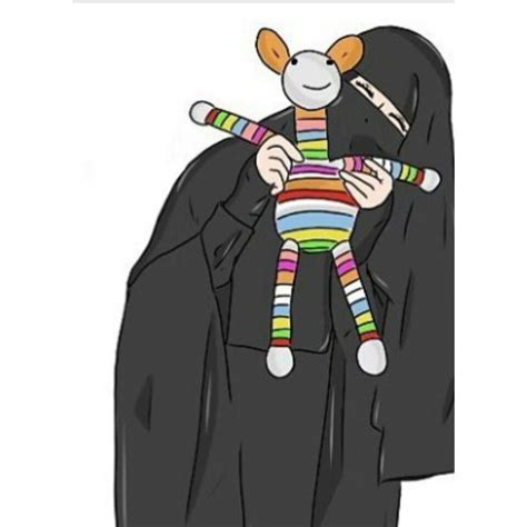 Pin Oleh Besho Hassan Di Niqab Kartun Kartun Hijab Pejuang Wanita