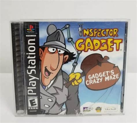 Inspector Gadget Gadgets Crazy Maze Sony Playstation Ps1 Complete