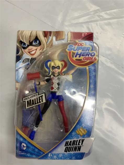 MATTEL DC SUPER Hero Girls Harley Quinn With Mallet Action Figure