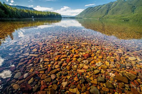 Glacier National Park Nature Landscape Lake Wallpapers Hd Desktop