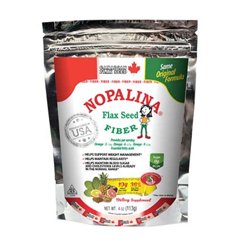 Nopalina Flax Seed Plus Fiber Shop Diet And Fitness At H E B