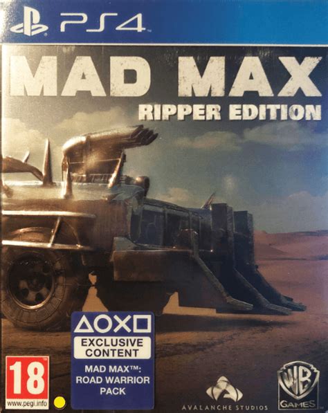 Mad Max Für Ps4 Kaufen Retroplace