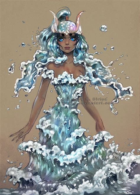 Water Goddess By Yuuza On Deviantart