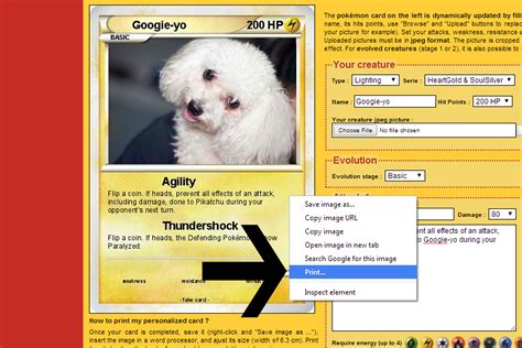 Then, look online for a pokémon card creator. How to Make a Fake Pokemon Card: 5 Steps (with Pictures)