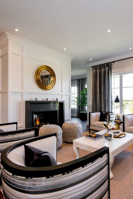 An Oasis In The Prairies Transitional Living Room Vancouver By