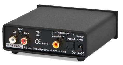 Home Audio Dacs Pro Ject Pro Ject Dac Box S Fl Black