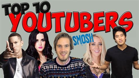 Top 10 Most Popular Youtubers In 2016 Youtube