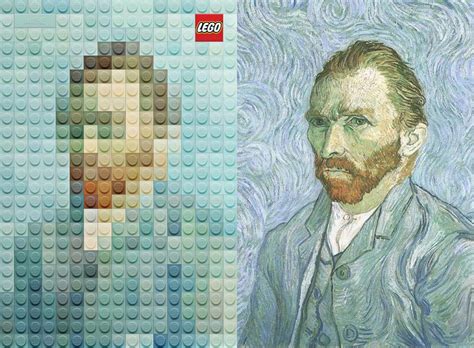 See Famous Works Of Art Impressively Recreated By Legos Lego Painting